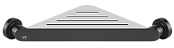 38861-299 EMPORIO угловая полка, матовый черный 250_100_Array